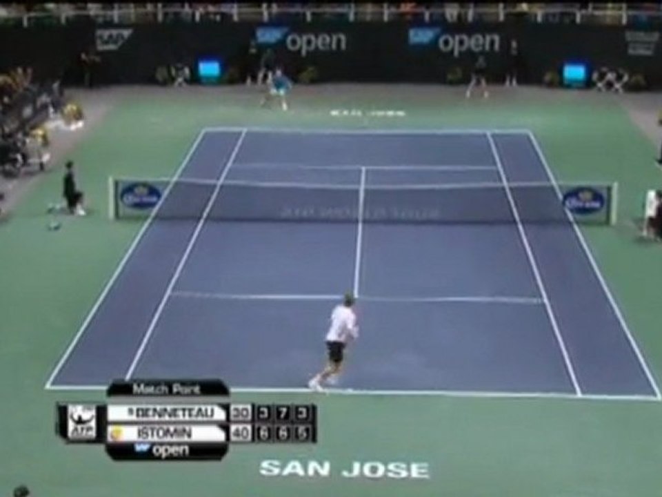San Jose - Istomin im Endspiel