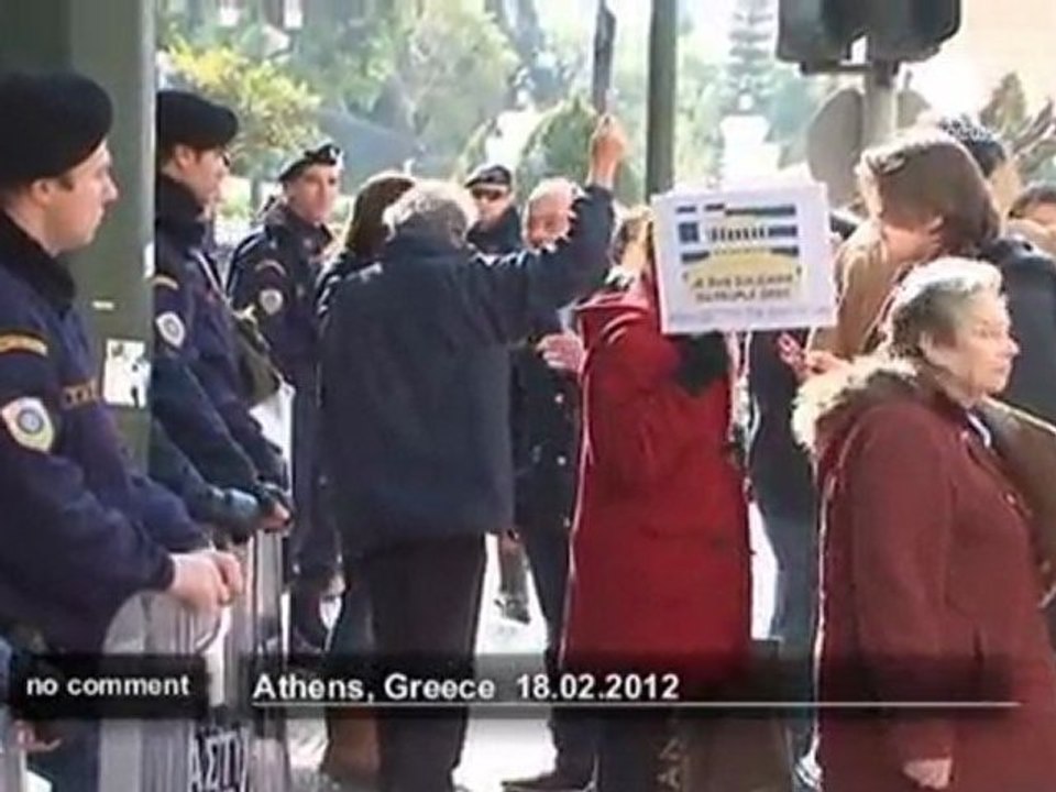Paris : manifestation de soutien aux Grecs - no comment