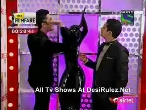 57th Idea Filmfare Awards Red Carpet 19th February 2012pt1