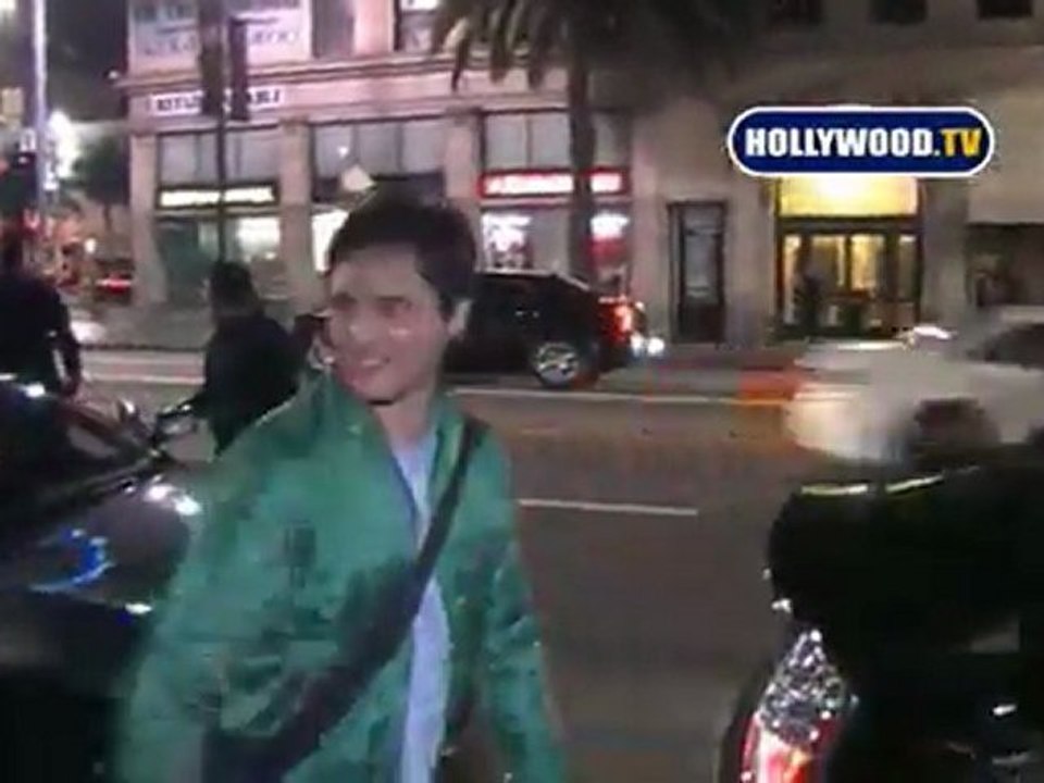 Peter Facinelli Leaves Katsuya Restaurant