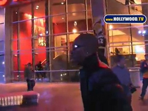 Eddie Murphy Leaves Staples Center