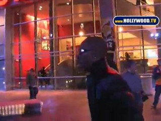 Eddie Murphy Leaves Staples Center