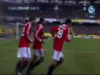 Cesena vs Milan 0:2 (Emanuelson)
