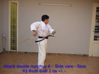 Kỹ thuật quật 2 côn nhị khúc số 5