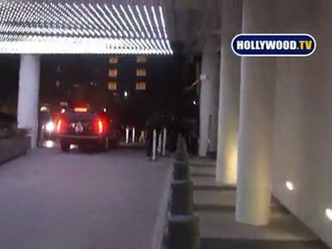 Chris Brown At The W In Hollywood