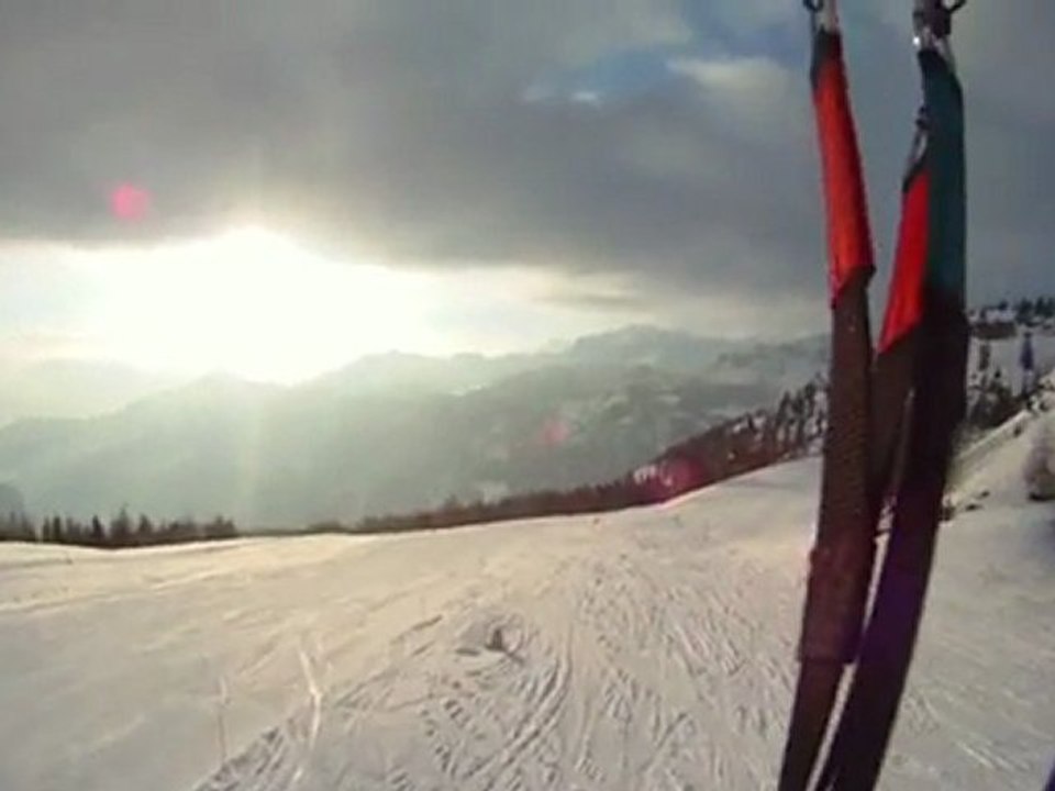 Manche Vol et Ski commentée (Chamois 2012)