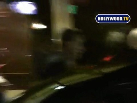 Joaquin Phoenix Leaves Sunset Towers