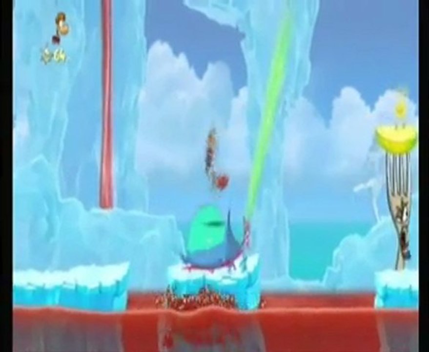 Walkthrough Rayman Origins (Wii) partie 6