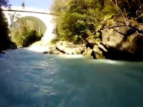 Koritnica and Soca rivers white water kayaking, Slovenia 20-09-2010