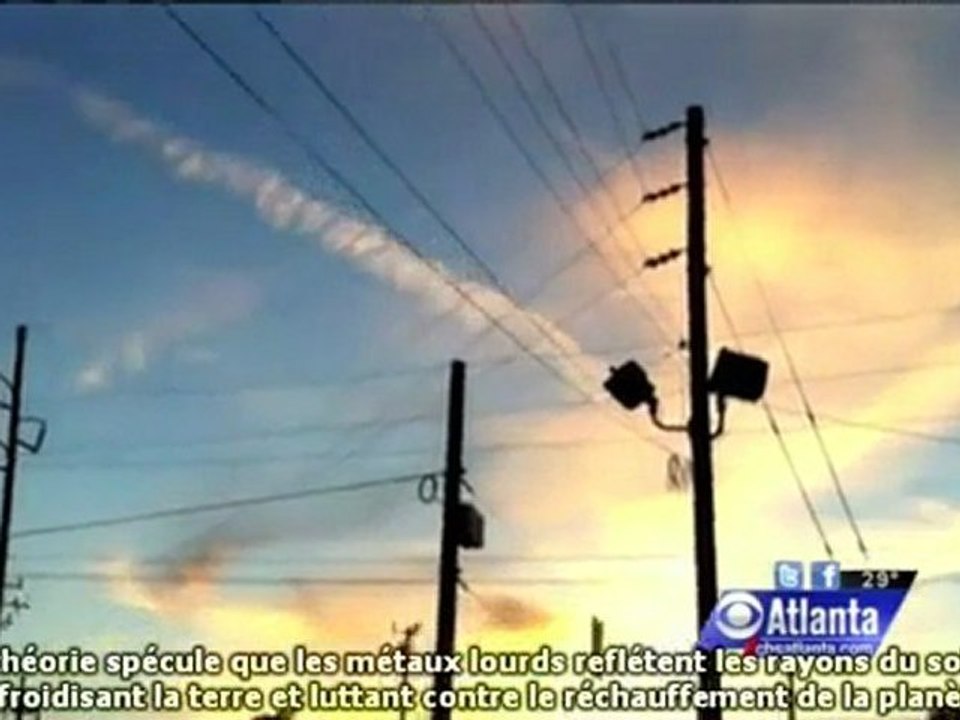 La Chaîne CBS Atlanta Aborde la Question des Chemtrails