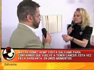 Mayra Gómez Kemp se queja de 'Sálvame'