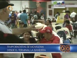 91 mil pasajeros han salido por La Bandera