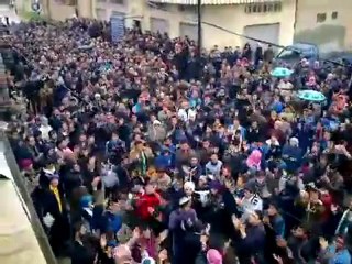 فري برس   ريف حماة كفرزيتا مظاهرة ثوار المدينة في جمعة المقاومة الشعبية 17 2 2012