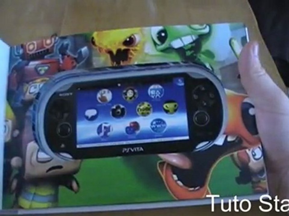 unboxing déballage du press kit PS Vita
