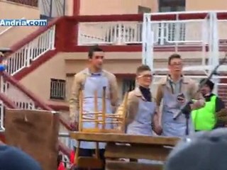 Carnevale 2012 ad Andria: la zona "U' lazzarett"