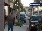 Arnold Schwarzenegger At DAVID ORGELL in Beverly Hills