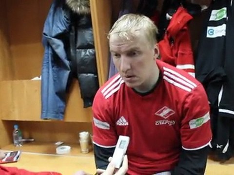 Алексей Заварухин после игры с к. Ска(19.02.12)