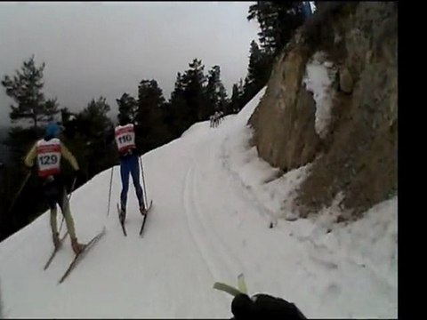 Trace du Monolithe 2012 : première montée