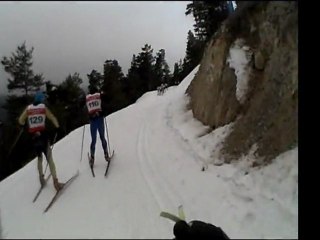 Trace du Monolithe 2012 : première montée