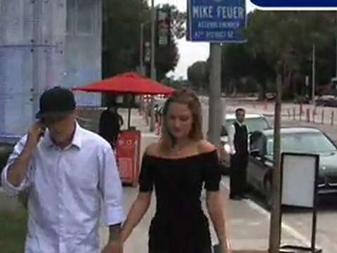 Fred Durst And Lady Friend At BOA Restaurant