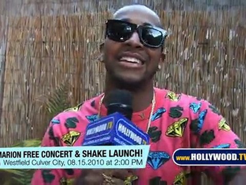 Omarion Free Concert and Shake Launch at Westfield Culver City Millions of Milkshakes!