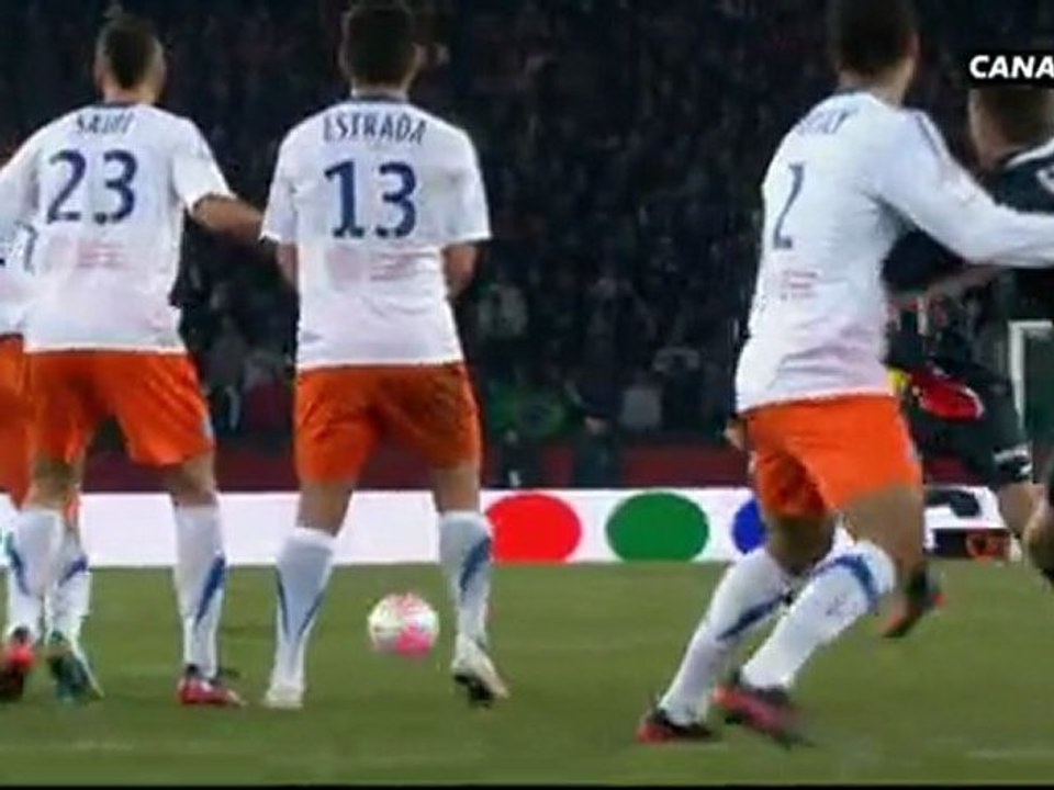 Paris SG 1 - 0 Montpellier | 41' Alex