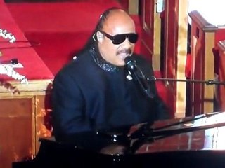 Stevie Wonder - Ribbon In The Sky Rendition @ Whitney Houston's Funeral