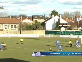 JA Drancy 1 - 0 AS Poissy (19/02/2012)