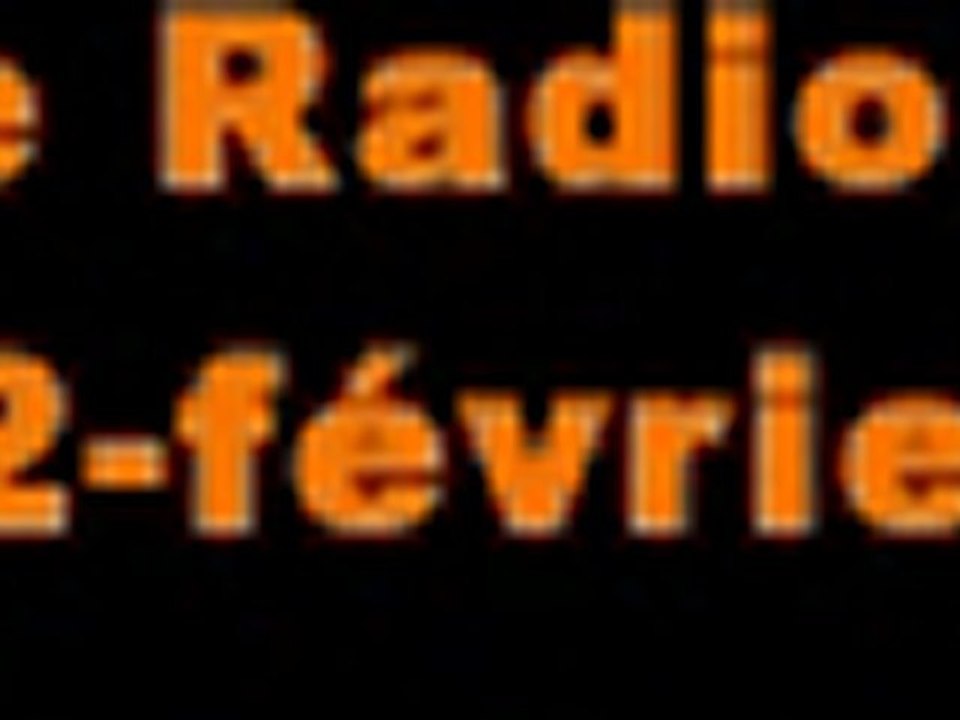 Radio Courtoisie 2012 février 09