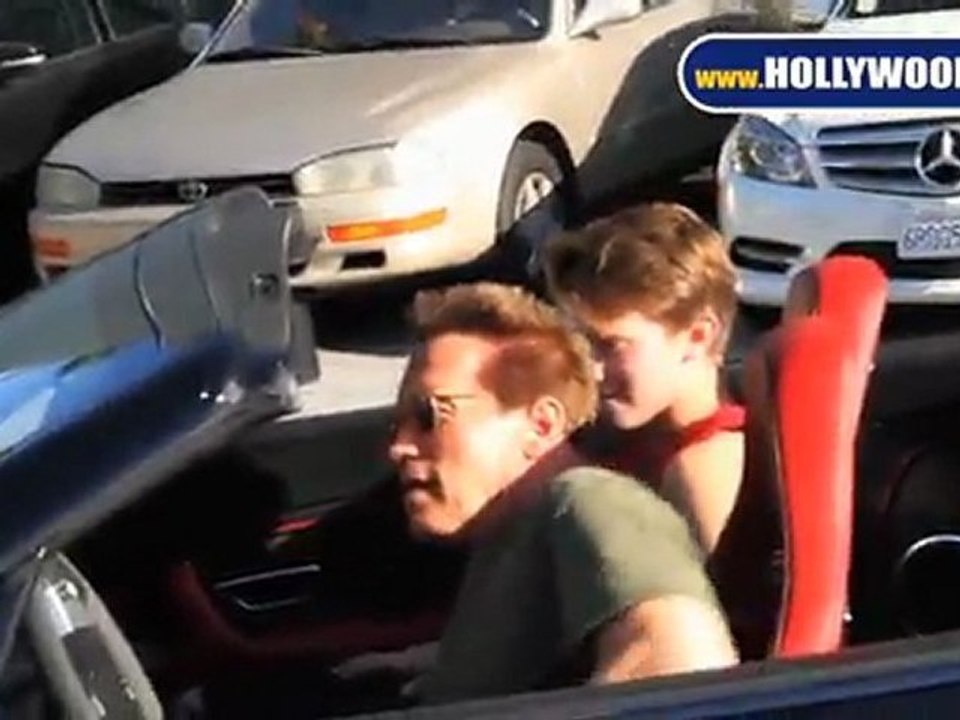 Arnold Schwarzenegger in Beverly Hills