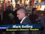 Hilary Swank, Mark Salling, and Ludacris Leaving the Premiere of NEW YEAR'S EVE