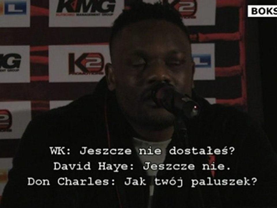 Dereck Chisora explains why he slapped Vitali Klitschko at weigh-in