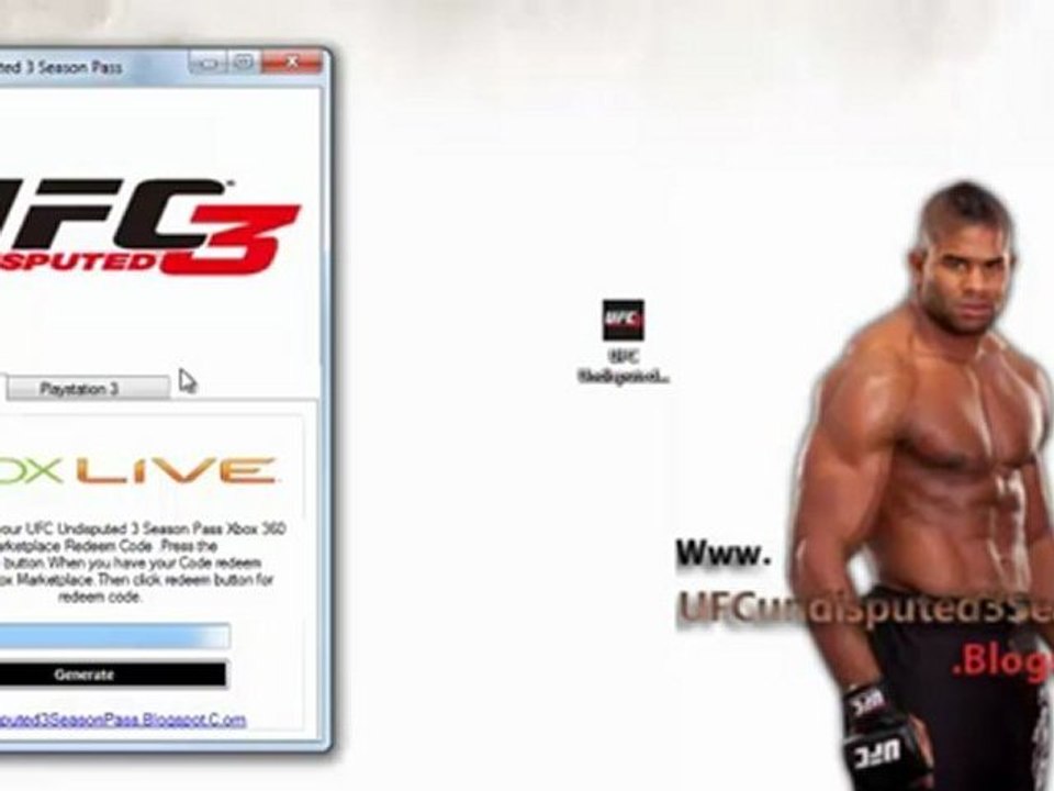 UFC Undisputed 3 Season Pass Code Unlock Tutorial - Xbox 360 - PS3 - video  Dailymotion