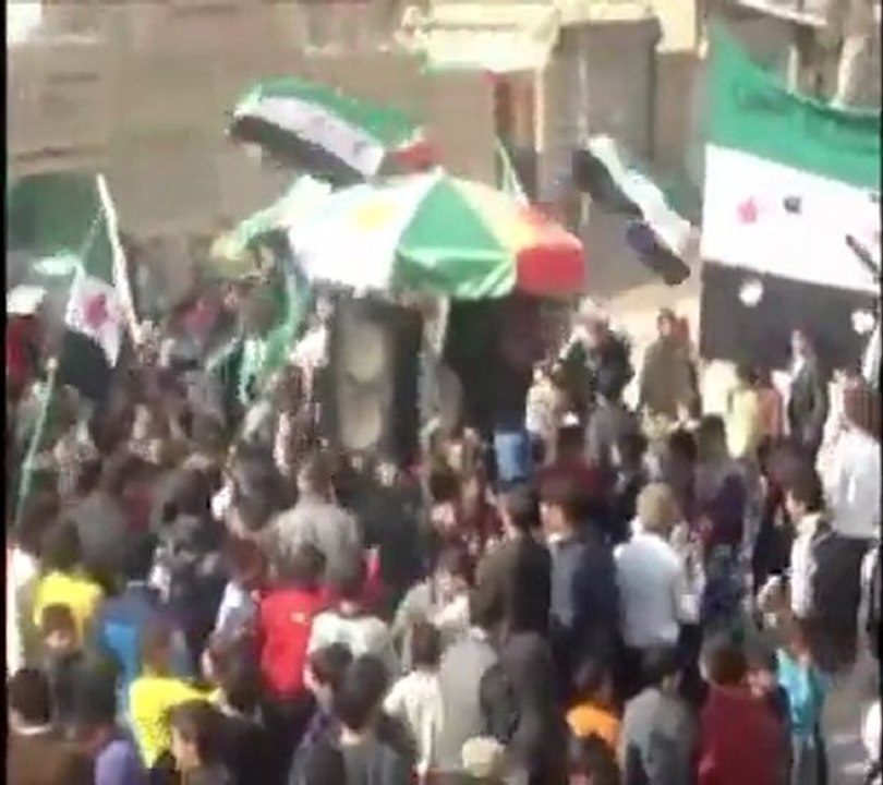 فري برس   سرى كانيه رأس العين    الحسكة  19 2 2012