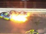 Scary crashes mar NASCAR race