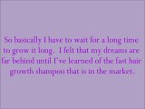 Dreaming of a long hair Grow Fast with Fast Hair Growth Shampoo