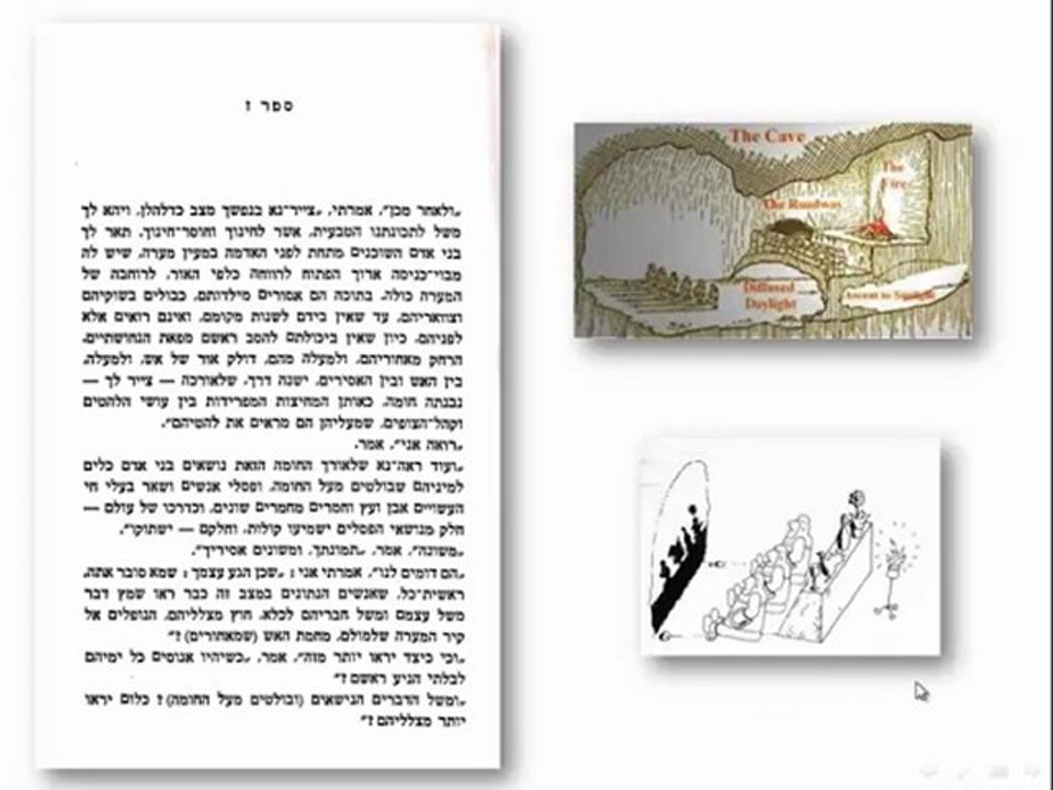 קריאה מודרכת במשך המערה 1