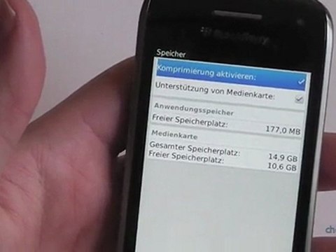 BlackBerry Curve 9380 Test / Review HD Deutsch / German