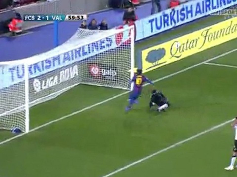 Barcelona - Valencia 5-1 Highlights HD 19.02.2012