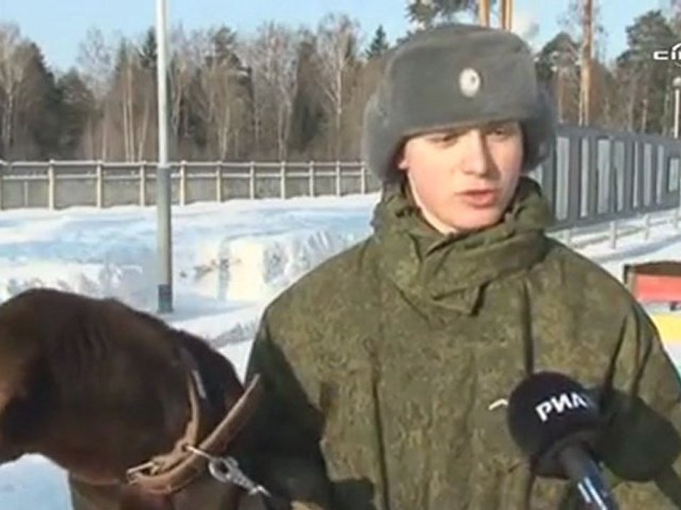 Rus askerlerin kopek egitimi