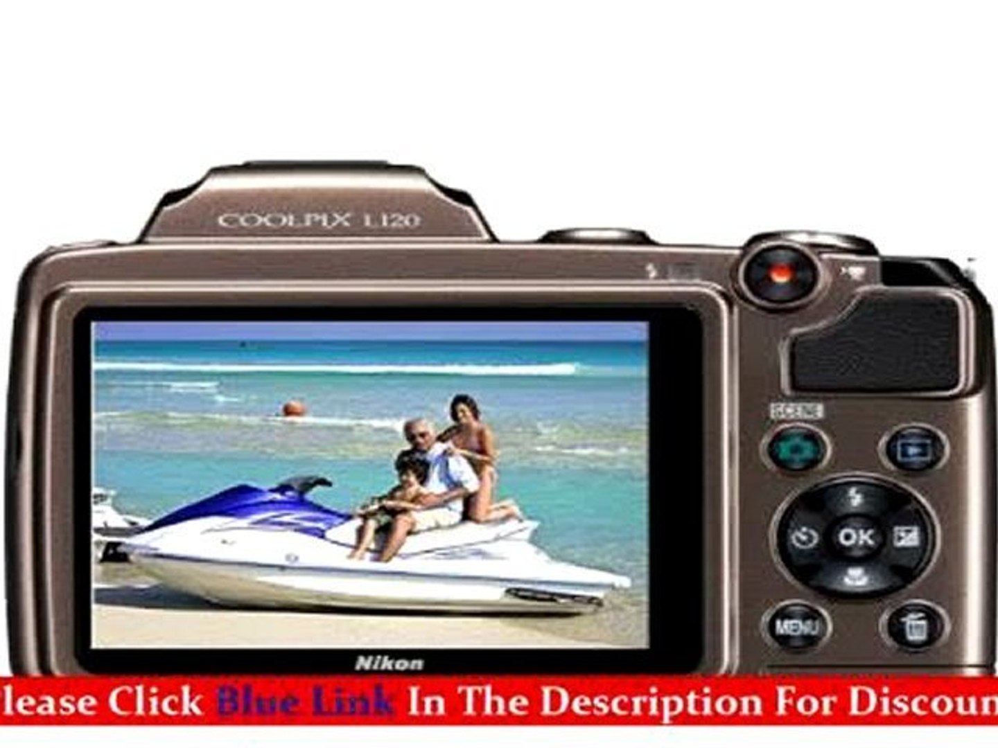 Nikon COOLPIX L120 14.1 MP Digital Camera with 21x NIKKOR Wide-Angle  Optical Zoom Lens and 3-Inch - video Dailymotion