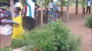 Togo, Keran, Kante: Bednet distribution