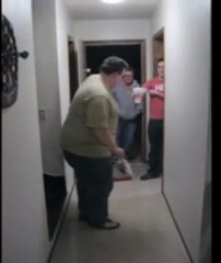 Buttered floor slip and fall