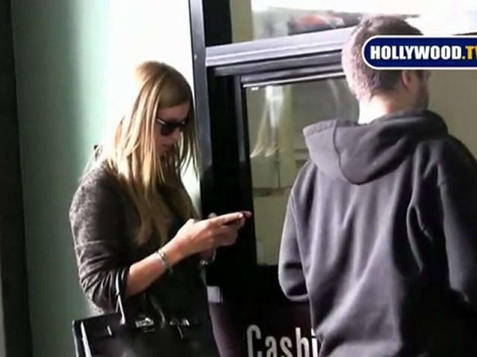 Nicky Hilton & David Katzenberg shop in Beverly Hills