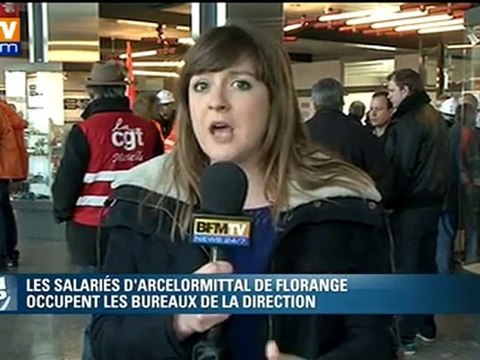 L'usine ArcelorMittal à Forange occupée par des ouvriers