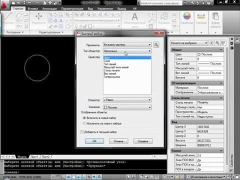 AutoCAD 2010 Серия1 Интерфейс и настройки