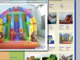 Vente de château gonflable, Trampolines, Parcs pour enfants.