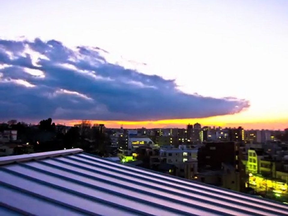 Sunset in Yokohama - Febr. 20th