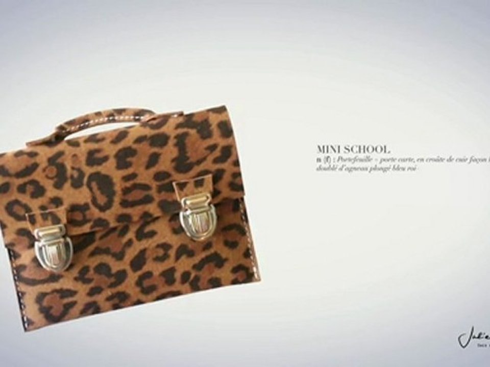 Julie Dupont - Chic Art Fair 2011 - Création cuir haut de gamme et fabrication traditionnelle