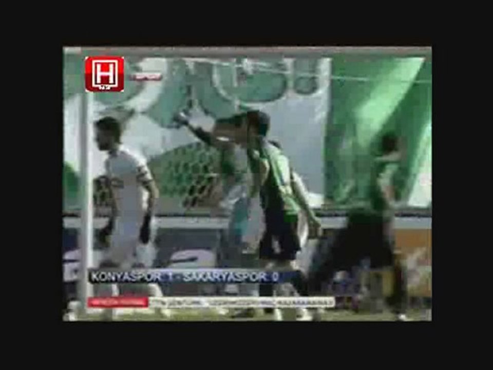 Konyaspor--sakaryaspor 1-0 (geniş özet)